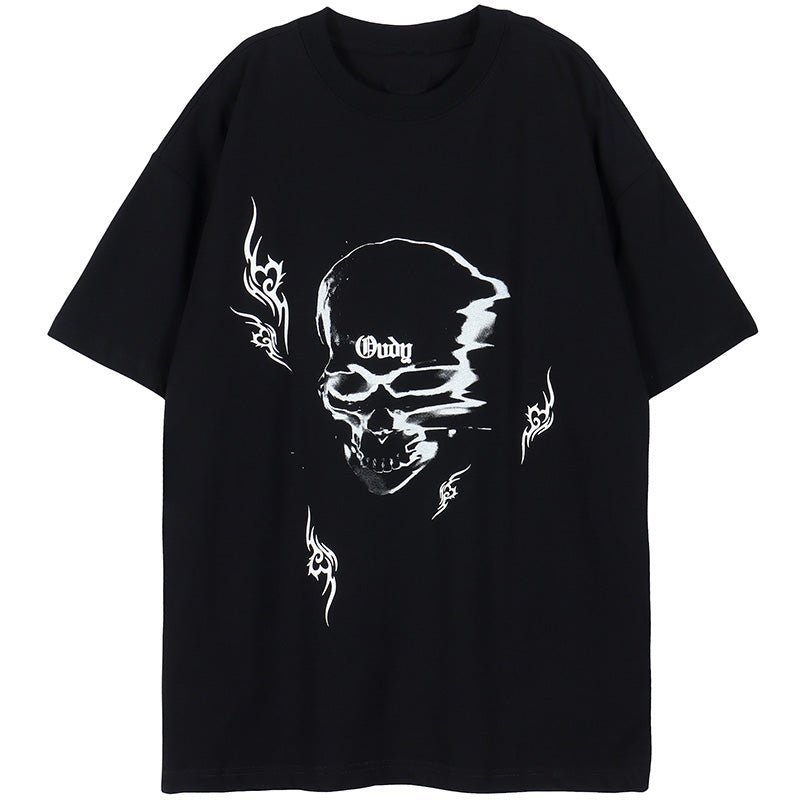 Glitch skull t-shirt