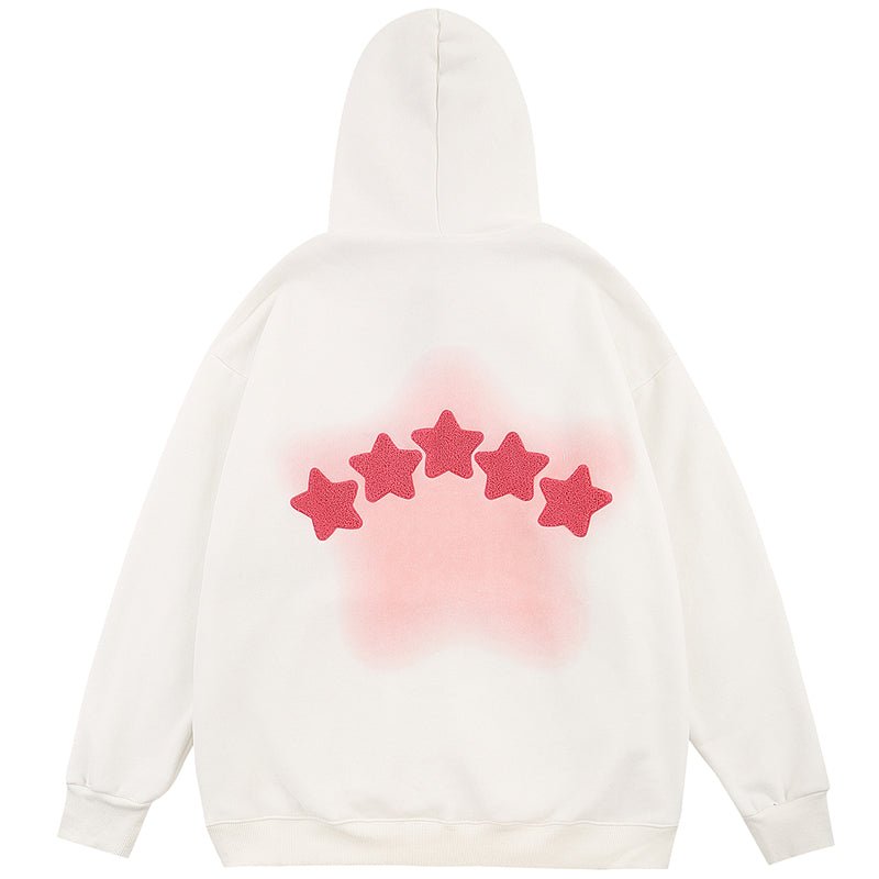 oversize star hoodie