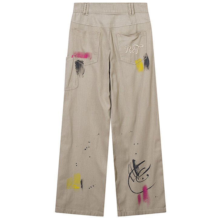 inkjet  graffiti jeans