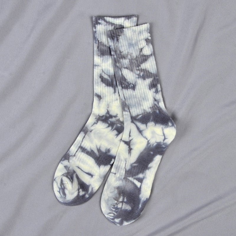 men's tie dye socks