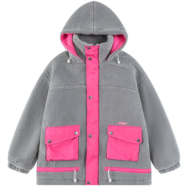 hoode sherpa jacket