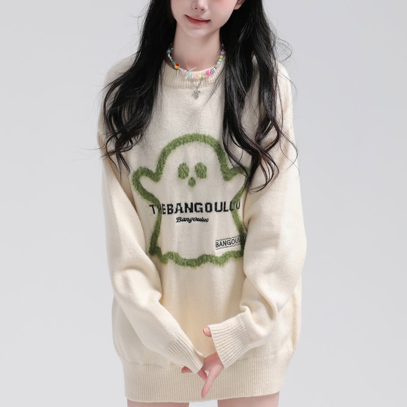 women knitted Sweater Ghost