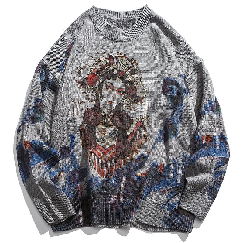 Chinese Opera sweater